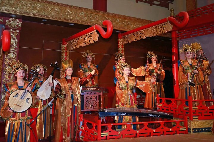 Xi'an Tang Dynasty Show Ticket Dumplings opcionais ou jantar real