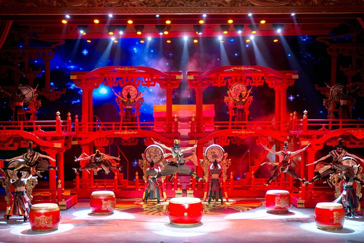 Xi'an Tang Dynasty Show Ticket Dumplings opcionais ou jantar real