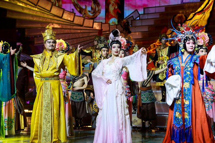 Xi'an Tang Dynasty Show Ticket Dumplings opcionais ou jantar real