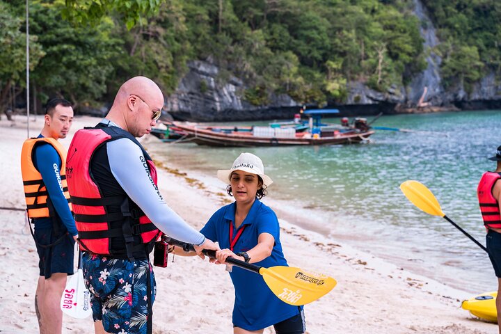 Tour di lusso per piccoli gruppi delle isole Ang Thong di un'intera giornata