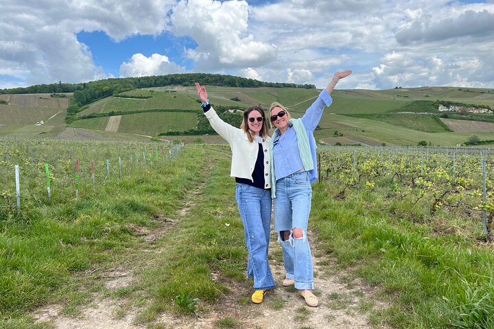 Experiencia Gold Champagne desde Epernay (tour privado de día completo)