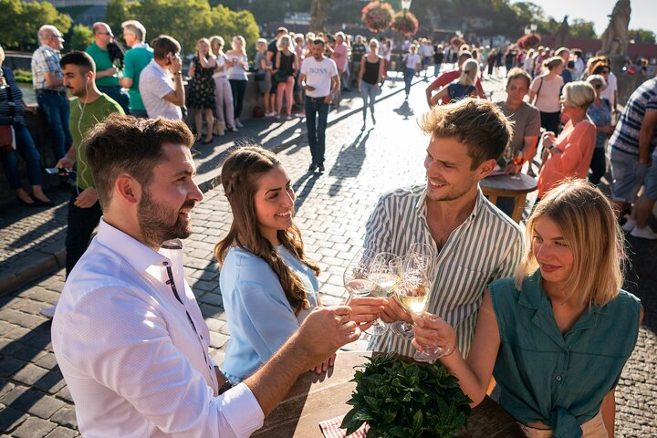 Kort spasertur gjennom Würzburg med frankiske vin