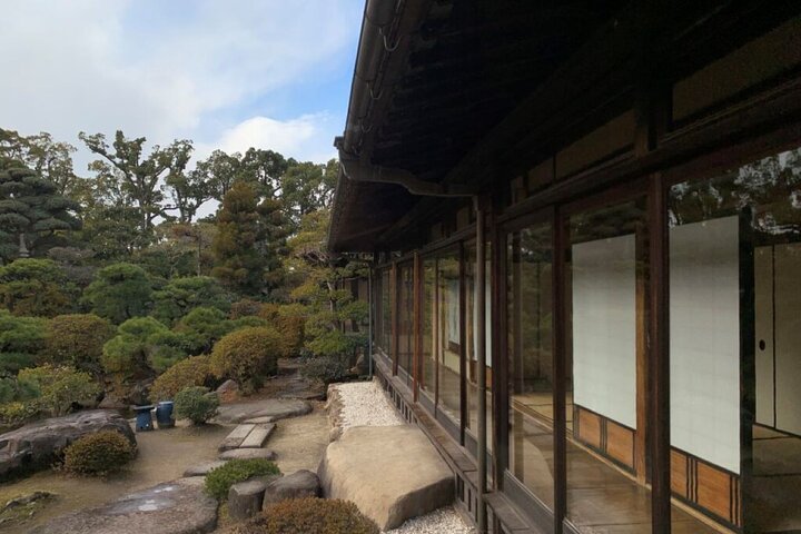 Visite d'une journée du château de Fukuyama Tomonoura et de l'île de Sensui jima