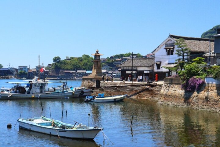 Visite d'une journée du château de Fukuyama Tomonoura et de l'île de Sensui jima