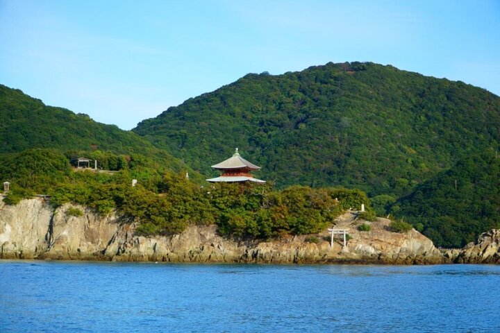 Visite d'une journée du château de Fukuyama Tomonoura et de l'île de Sensui jima
