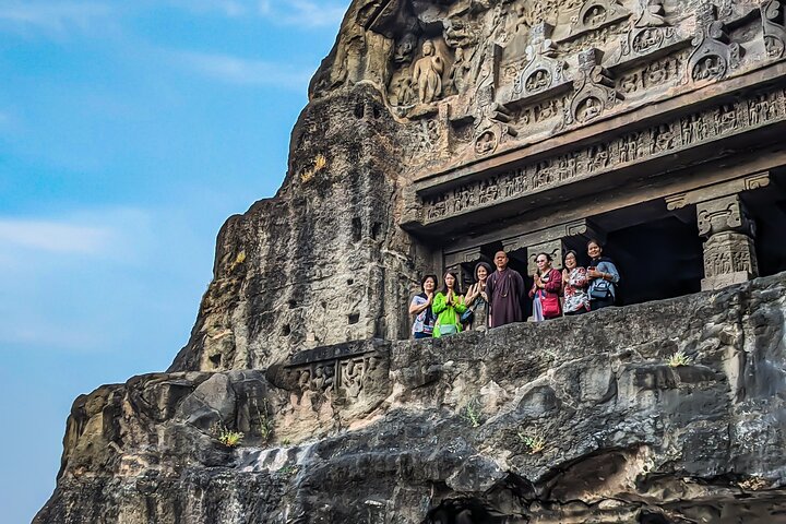 Privé 2-daagse tour: Ajanta Ellora Caves en Aurangabad City
