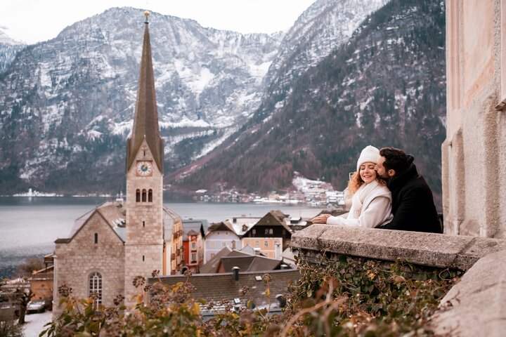 Fotos de férias privadas com fotógrafo em Hallstatt