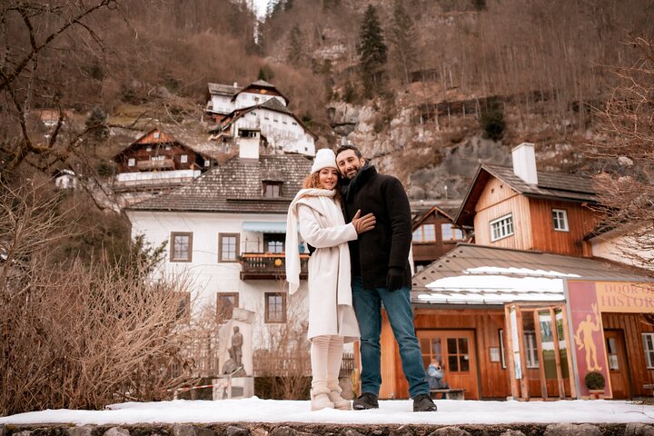 Fotos de férias privadas com fotógrafo em Hallstatt