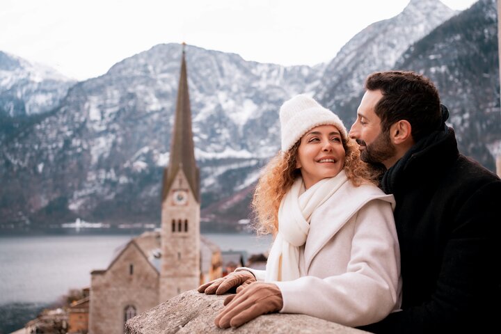 Fotos de férias privadas com fotógrafo em Hallstatt