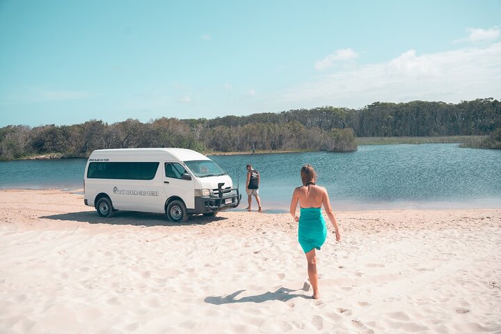 Excursion en kayak en 4x4 sur l'île Bribie et visite du bunker de la Seconde Guerre mondiale