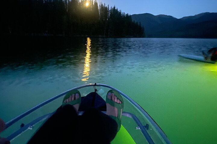 Sunset LED Clear Kayak Rentals pour Glacier Park