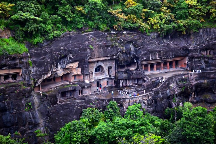 Privé 2-daagse tour: Ajanta Ellora Caves en Aurangabad City