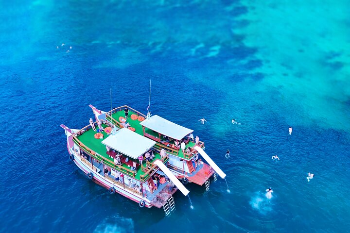No Rush Morning & Afternoon 5 Stopp snorkeltur til Koh Tao