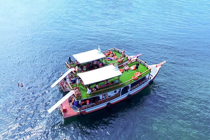 No Rush Morning & Afternoon 5 Stopp snorkeltur til Koh Tao