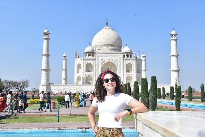 Tour guidato salta fila del forte di Taj Mahal e Agra con opzioni