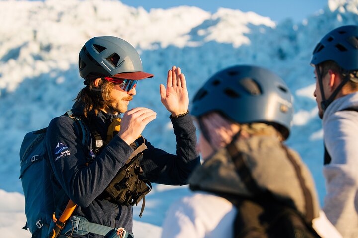 Skaftafell : Caminata por el glaciar de hielo azul en Vatnajökull