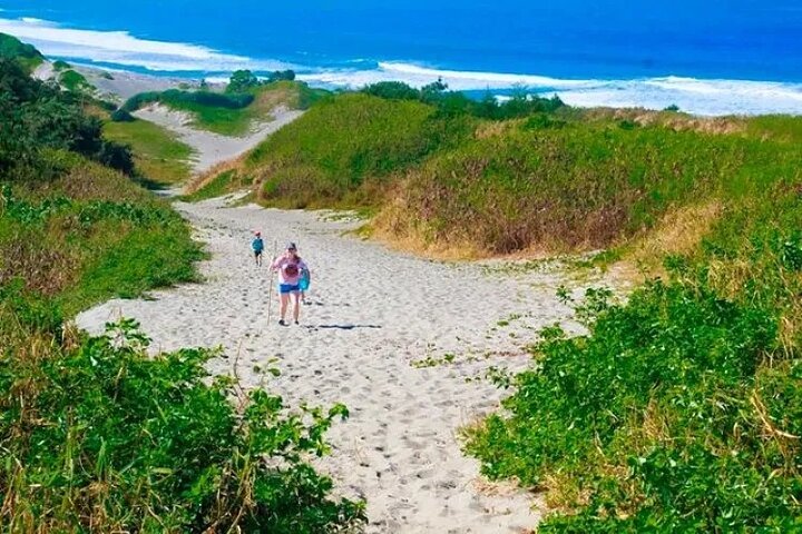 Fiji Adventure: Tour combinado de senderismo en cascada y dunas de Biausevu