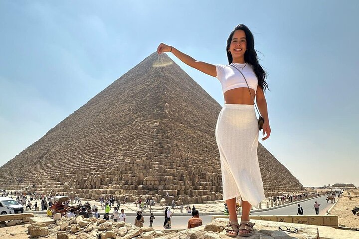 Excursion d'une journée aux pyramides de Gizeh et au musée égyptien au départ de Port-Saïd