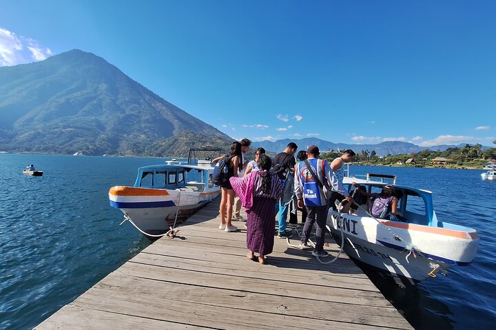 Lake Atitlan guidad tur med båt från Panajachel