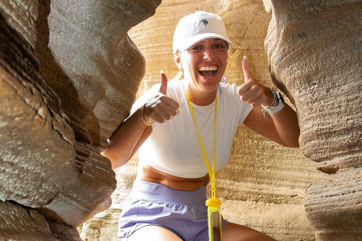 Cueva del Indio en Charco Azul Grot en Waterval Avontuur