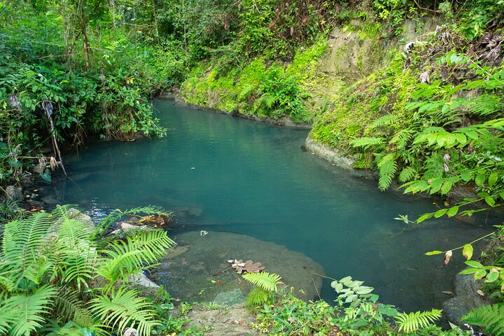 Cueva del Indio en Charco Azul Grot en Waterval Avontuur