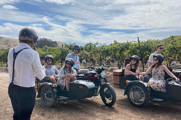 Visite du vignoble San Luis Obispo Sidecar Wine Adventure