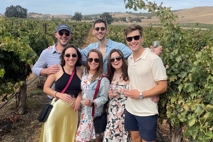 Visite du vignoble San Luis Obispo Sidecar Wine Adventure