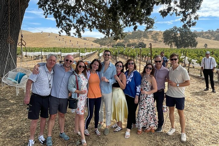 Visite du vignoble San Luis Obispo Sidecar Wine Adventure