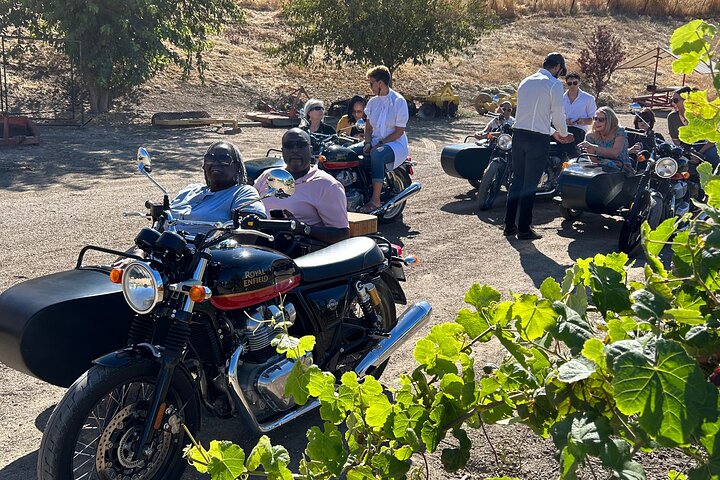 Visite du vignoble San Luis Obispo Sidecar Wine Adventure