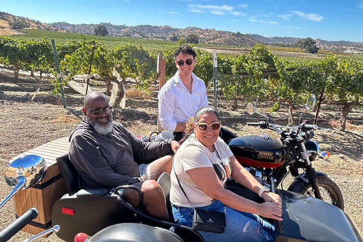 Visite du vignoble San Luis Obispo Sidecar Wine Adventure