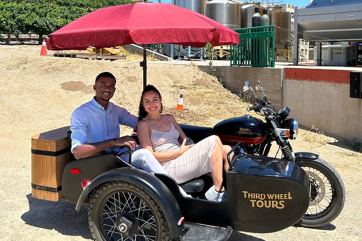 Visite du vignoble San Luis Obispo Sidecar Wine Adventure
