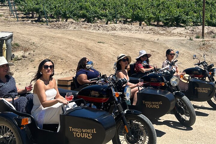 Visite du vignoble San Luis Obispo Sidecar Wine Adventure