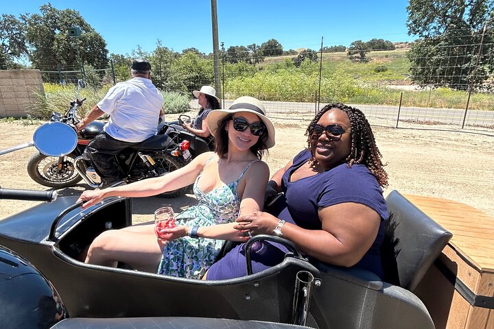 Visite du vignoble San Luis Obispo Sidecar Wine Adventure