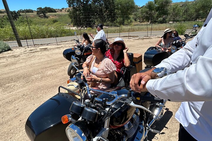 Visite du vignoble San Luis Obispo Sidecar Wine Adventure