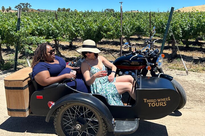 Visite du vignoble San Luis Obispo Sidecar Wine Adventure