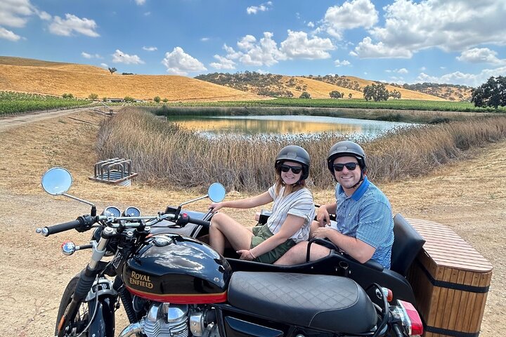 Visite du vignoble San Luis Obispo Sidecar Wine Adventure
