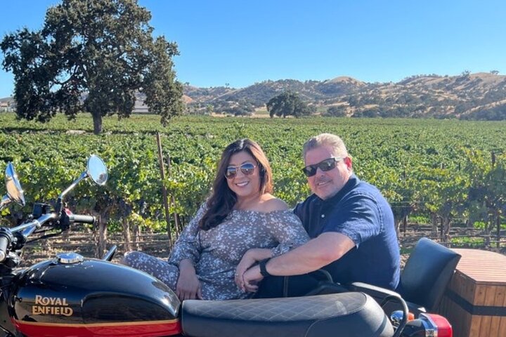 Visite du vignoble San Luis Obispo Sidecar Wine Adventure