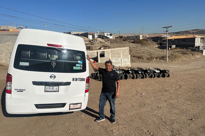 Seilrutschen / Quads in Rosarito / Paintball + Transport