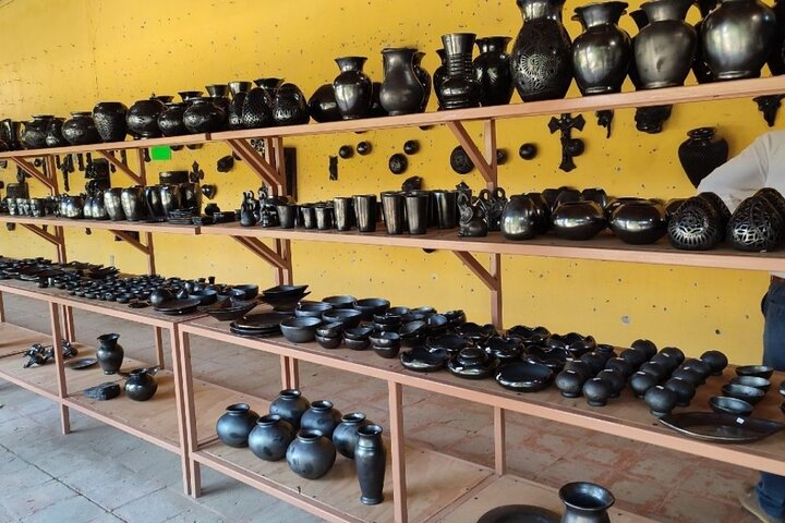 Monte Albán i 3 timer, Barro Negro og Alebrijes med inngang inkludert