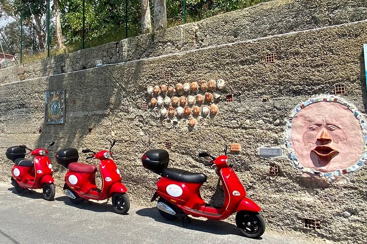 Vespa Tour in Sanremo voor een halve dag