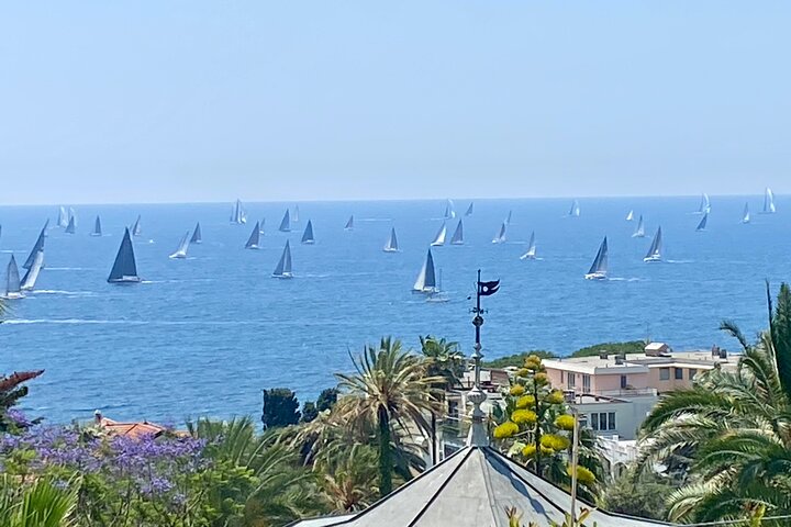 Vespa Tour in Sanremo voor een halve dag