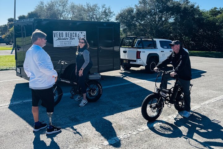 Fat Tire Electric Bike Tour i Vero Beach Florida