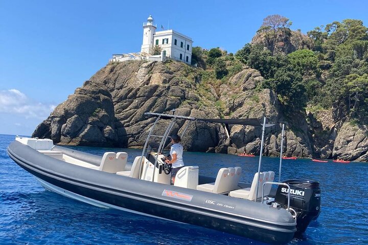 Passeio de barco a Portofino e San Fruttuoso para pequenos grupos