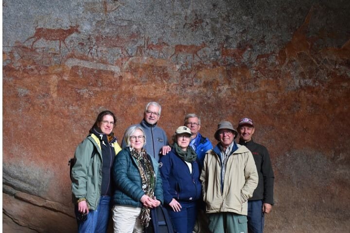 Rastreo de rinocerontes de Matobo y arte rupestre desde Bulawayo