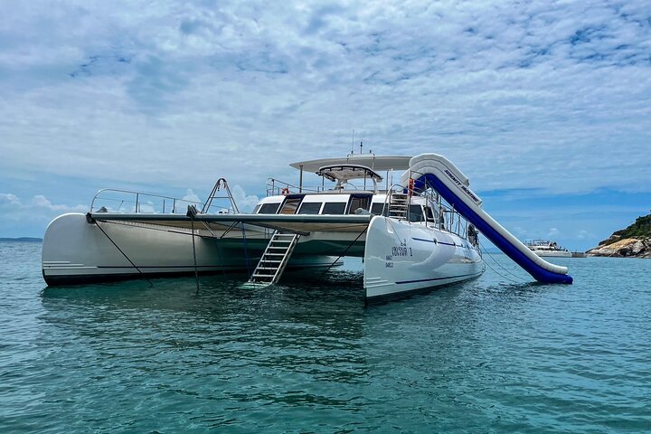 Pattaya Fulddag 3 Tropical Island Tour Snorkeling Cruise Buffet