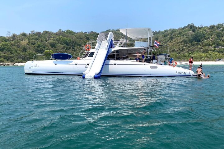 Pattaya Fulddag 3 Tropical Island Tour Snorkeling Cruise Buffet