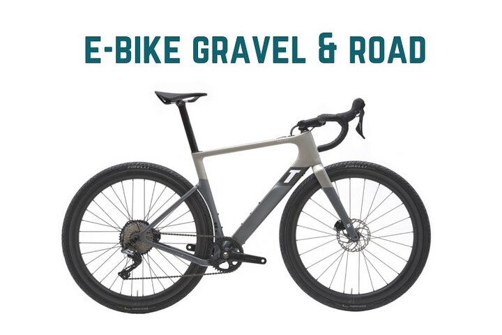 E Bike Alquiler de carreteras de grava y visitas guiadas