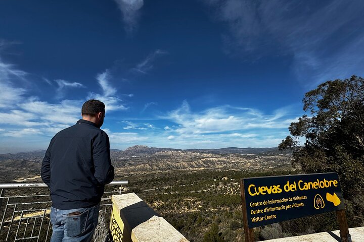 Alicante:Cuevas del Canelobre y Castillo de Busot con Guía Local