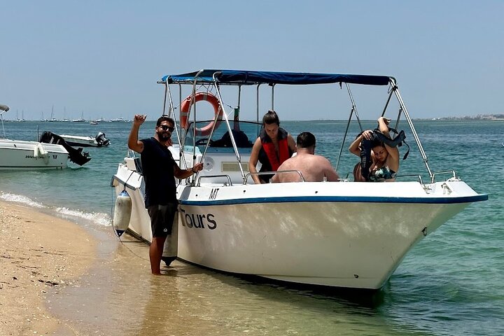 Ria Formosa - Passeio de barco pelas 3 Ilhas: Armona | Ilha da Culatra | Farol