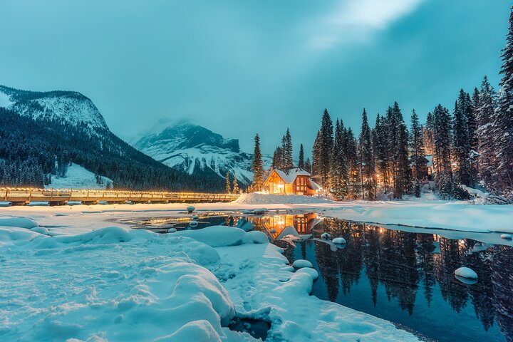 Natursköna Kamloops självguidad ljudkörningstur till Lake Louise